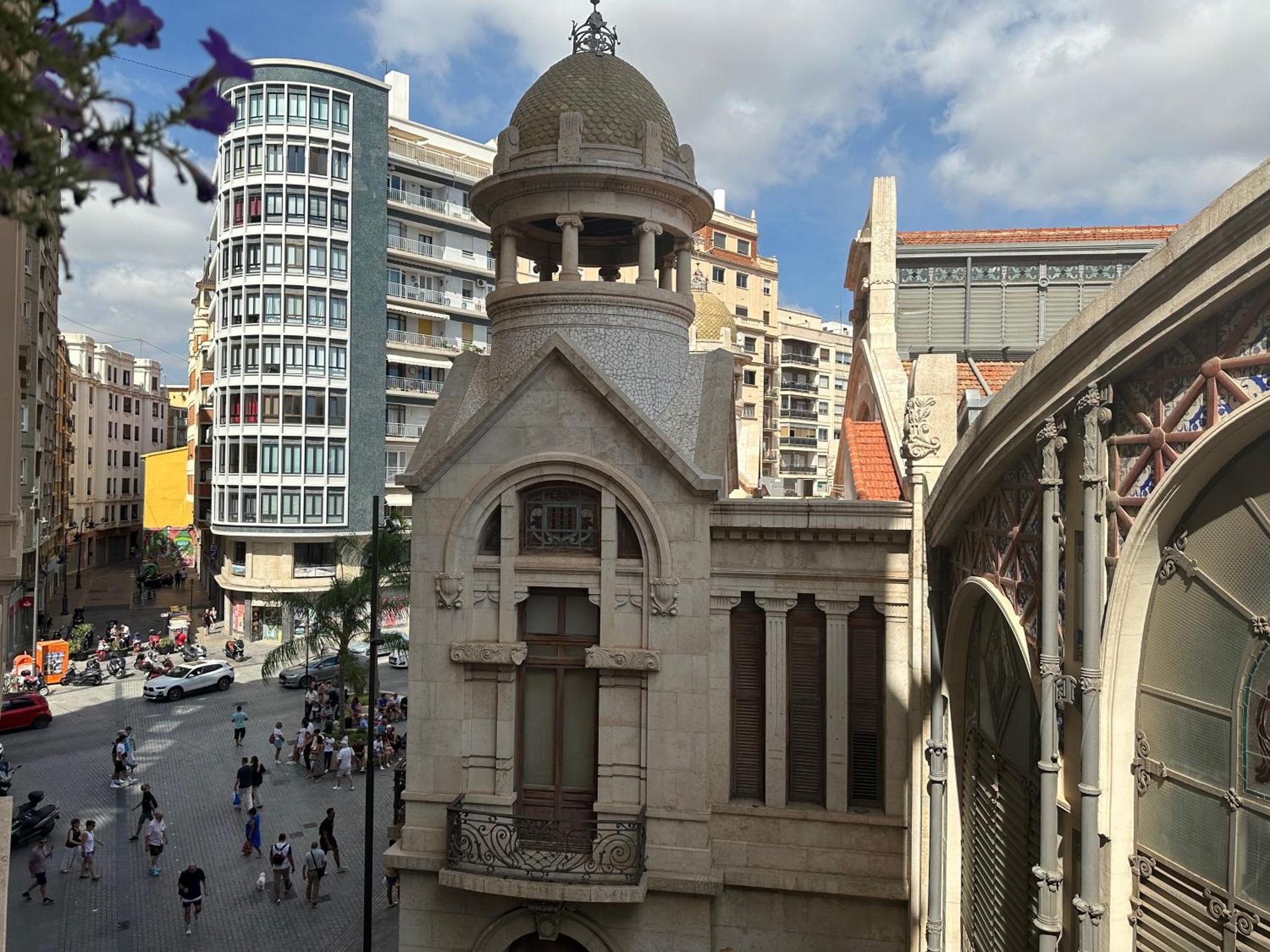 ולנסיה Mirador 1 Del Mercado Central - Habitacion Con Bano Privado En El Centro De La Ciudad Vella מראה חיצוני תמונה