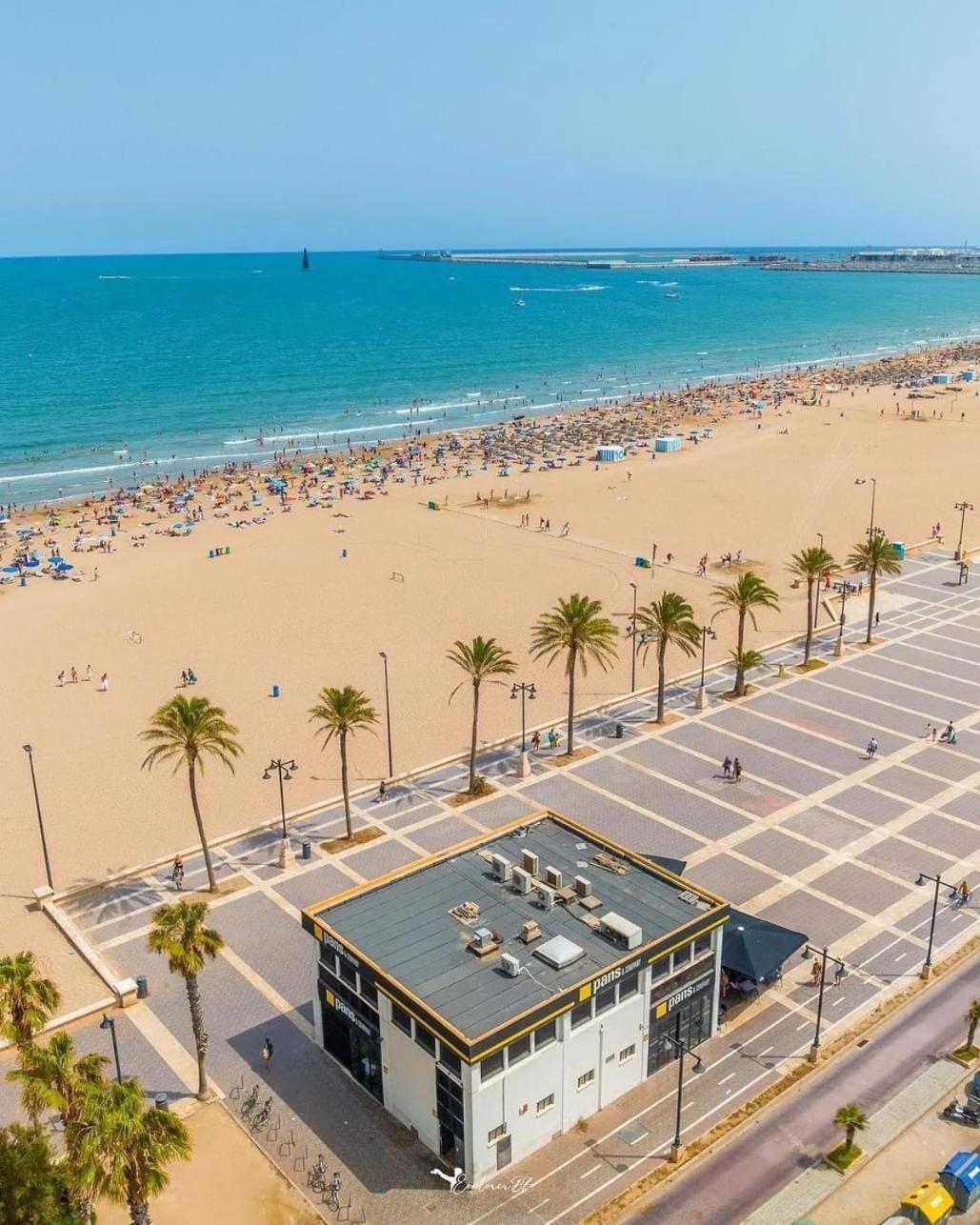 ולנסיה Mirador 1 Del Mercado Central - Habitacion Con Bano Privado En El Centro De La Ciudad Vella מראה חיצוני תמונה